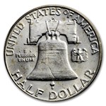 1961-D Franklin Half Dollar BU