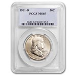 1961-D Franklin Half Dollar MS-65 PCGS