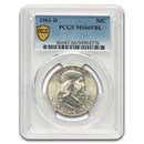 1961-D Franklin Half Dollar MS-66 PCGS (FBL)
