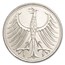 1961-D Germany Silver 5 Deutsche Mark AU