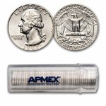 1961-D Washington Quarter 40-Coin Roll BU