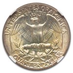 1961-D Washington Quarter MS-67 NGC (Toned)