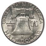 1961 Franklin Half Dollar BU