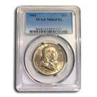 1961 Franklin Half Dollar MS-64 PCGS (FBL)