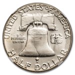 1961 Franklin Half Dollar MS-65 NGC (FBL)