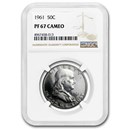 1961 Franklin Half Dollar PF-67 CAM NGC 1961 Franklin Half Dollar PF-67 CAM NGC