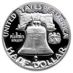 1961 Franklin Half Dollar PF-68 CAM NGC