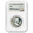 1961 Franklin Half Dollar PF-68 NGC (Doubled Die Reverse) 1961 Franklin Half Dollar PF-68 NGC (Doubled Die Reverse)