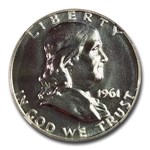 1961 Franklin Half Dollar PF-68+ NGC