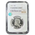 1961 Franklin Half Dollar PF-68 UCAM NGC