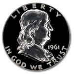 1961 Franklin Half Dollar PR-66 PCGS