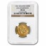 1961 Iceland Gold 500 Kronur Jon Sigurdsson MS-66 NGC