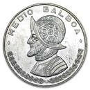 1961 Panama Silver 1/2 Balboa BU