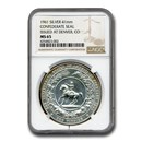 (1961) Silver Confederate Seal So Called Half-Dollar MS-65 NGC (1961) Silver Confederate Seal So Called Half-Dollar MS-65 NGC