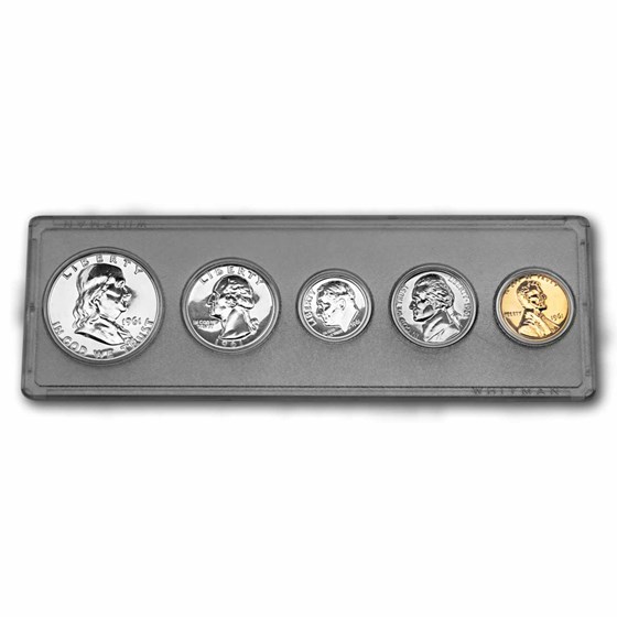 1961 U.S. Proof Set (Hard Plastic Holder) 1961 U.S. Proof Set (Hard Plastic Holder)