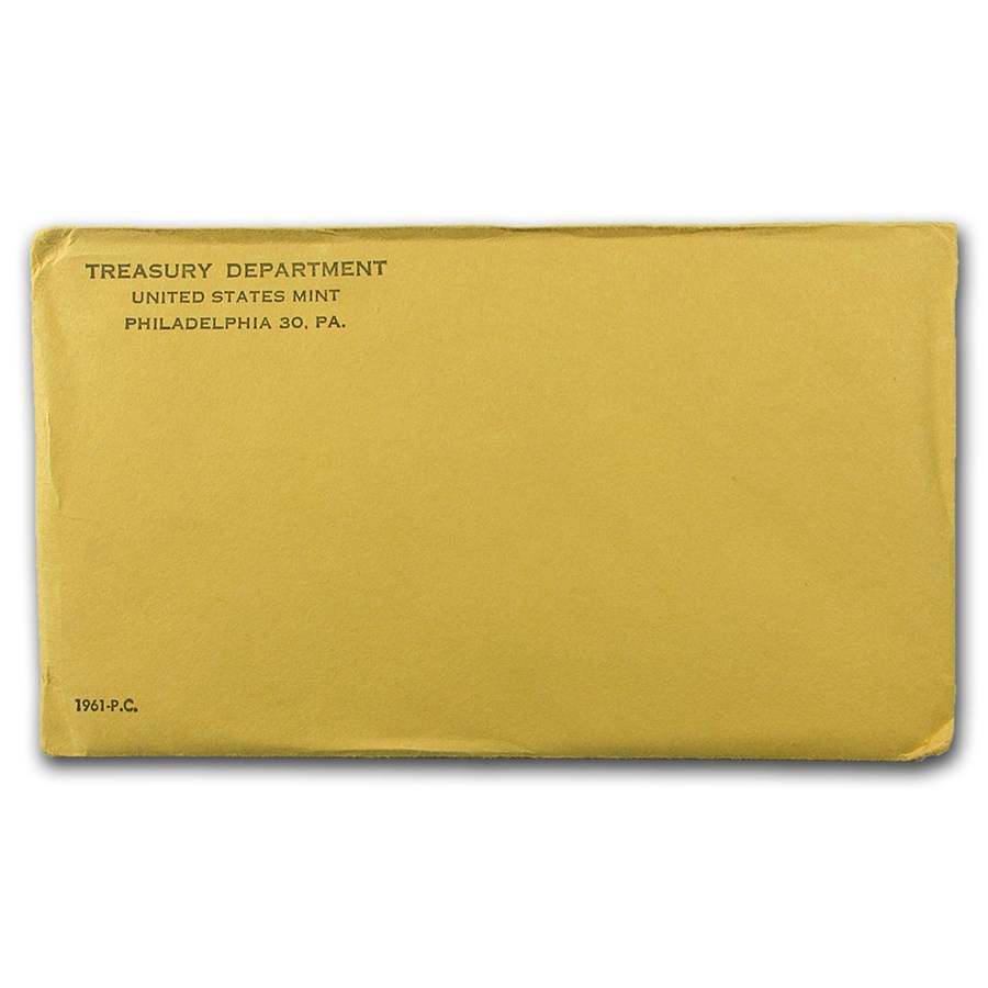 1961 U.S. Proof Set (Sealed Mint Envelope)