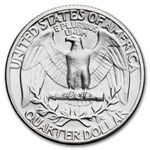 1961 Washington Quarter 40-Coin Roll BU