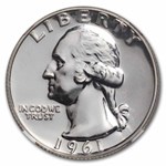 1961 Washington Quarter PF-68 NGC