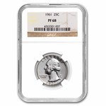 1961 Washington Quarter PF-68 NGC