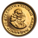 1962-1982 South Africa Proof Gold 1 Rand (Random)