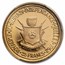 1962 Burundi Gold 25 Francs Independence PR-64 Cameo PCGS