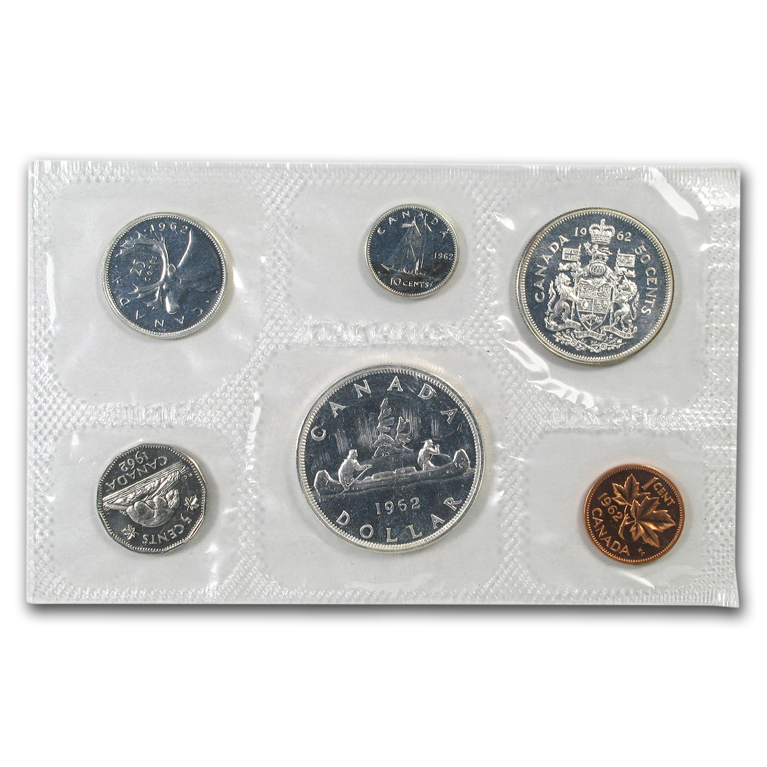 Buy 1962 Canada 6-Coin Silver Prooflike Set (1.11 ASW) | APMEX