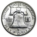 1962-D Franklin Half Dollar BU