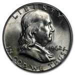 1962-D Franklin Half Dollar MS-64 NGC