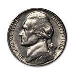 1962-D Jefferson Nickel 40-Coin Roll BU