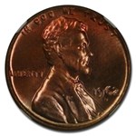 1962-D Lincoln Cent MS-67+ NGC (Red)