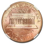 1962-D Lincoln Cent MS-67+ NGC (Red)