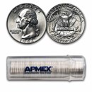 1962-D Washington Quarter 40-Coin Roll BU