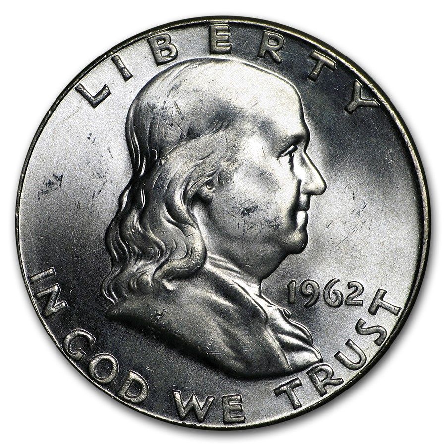 Buy 1962 Franklin Half Dollar BU APMEX