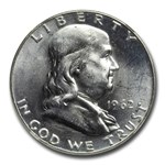 1962 Franklin Half Dollar MS-64 NGC