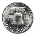 1962 Franklin Half Dollar MS-64 NGC