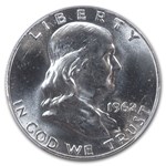 1962 Franklin Half Dollar MS-64 PCGS (FBL)