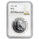 1962 Franklin Half Dollar PF-67 NGC