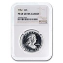 1962 Franklin Half Dollar PF-68 Ultra Cameo NGC
