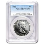 1962 Franklin Half Dollar PR-67 CAMEO PCGS
