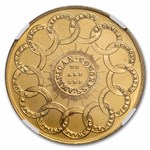 (1962) HK-856A Bashlow Restrike Goldine So-Called Dol. MS-64 NGC