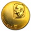 1962 Israel Gold 100 Lirot Chaim Weizmann Proof