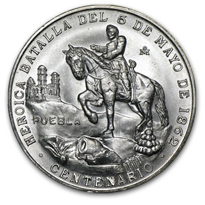 Buy 1962 Mexico Silver Medal AU-BU (ASW .707) | APMEX