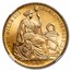 1962 Peru Gold 100 Soles MS-66 NGC