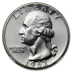 1962 Washington Quarter PF-67 NGC