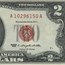 1963 $2.00 U.S. Note Red Seal CCU (Fr#1513)
