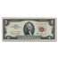 1963 $2.00 U.S. Note Red Seal CCU (Fr#1513)