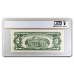 1963 $2.00 U.S. Note Red Seal CU-65 PPQ PCGS (Fr#1513)
