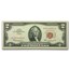 1963 $2.00 U.S. Notes Red Seal CCU (Fr#1513) 15 Consecutive