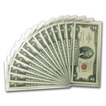 1963 $2.00 U.S. Notes Red Seal CCU (Fr#1513) 15 Consecutive