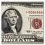 1963* $2.00 U.S. Notes Red Seal VF (Fr#1513*) Star Note